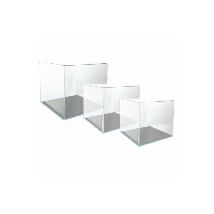 Set de trei acvarii sticla ultra clara Dupla Scaping Cube 10-30-80 - imagine 7